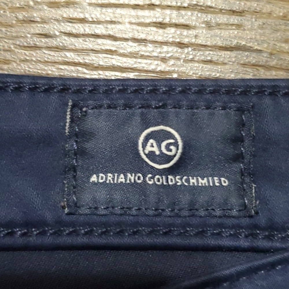 Ag Adriano goldschmied Stevie ankle slim straight dark blue - Picture 4 of 8